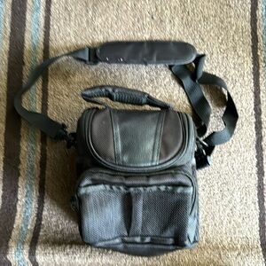Small Camera Bag, Black, Good Condition.